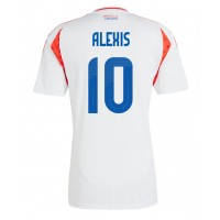 Chile Alexis Sanchez #10 Replica Away Shirt Copa America 2024 Short Sleeve